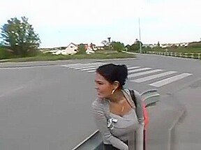 Giving Hardcore Oral Job In Public Delights Naughty Playgirl