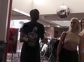 Gloryhole Slut Cadence Lux Sucks Black Cock