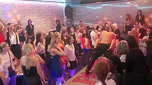 Gorgeous girls get fucked by strangers