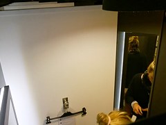 Great ass girl in changing room