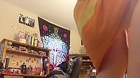 [HIDDDEN CAMERA] Watch My Chubby Step sister Get Dressed After Shower