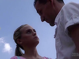 HUNT4K Cuckold admires how girlfriend copulates with another man