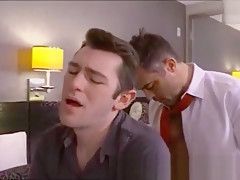 Hairy Twink fucked raw in a hotel room