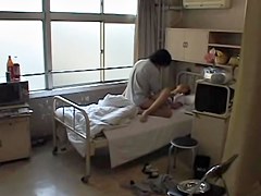 Hard fuck and a creampie for delicious naughty nurse