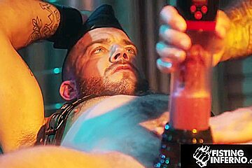 Harnessed Hunk Creampies Hairy Stud With Drew Valentino And Tryp Bates
