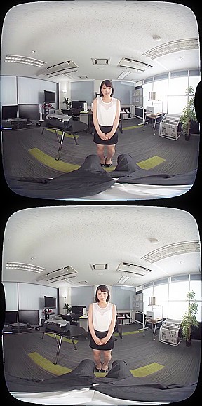 Haruka Yuina in Haruka Yuina Mistake at Office Leads to Creampie Humiliation - V1VR