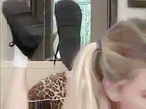 He s fucking his Step sisters friend then Step sister joins in !