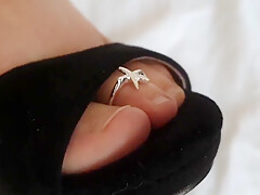 Heel, Toe, Fingers In My Ass