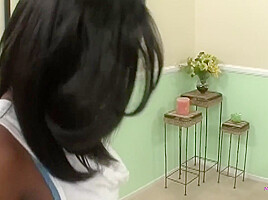 Her Ass Bounced With Every Thrust Of His Massive Shaft Into Her Dripping Pussy