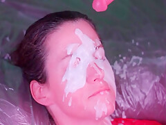 Homemade Fake Cum Bukkake Compilation