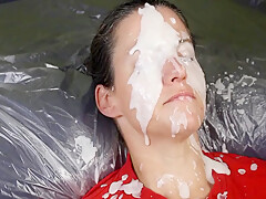 Homemade Fake Cum Bukkake Compilation