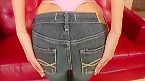 Horny April fuck tight jeans