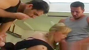Horny Blonde In Mmf Porn Story
