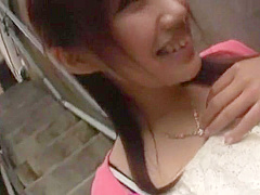 Horny Japanese whore Kirara Kurokawa in Best Outdoor, Fingering JAV scene