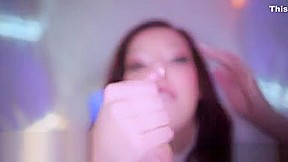 Horny amateur handjob swallow
