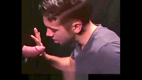 Horny sex scene homosexual Glory Hole newest , it's amazing