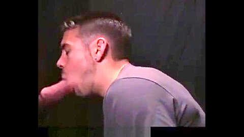 Horny sex scene homosexual Glory Hole newest , it's amazing