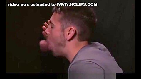 Horny sex scene homosexual Glory Hole newest , it's amazing