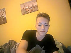 Horny teen 18+ Shows His Ass And Big Uncut Dick