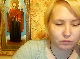 Hot 48 yo Russian mature Tamara play on skype