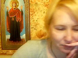 Hot 48 yo Russian mature Tamara play on skype