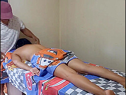 Hot Massage With My Neighbor With A Happy Ending