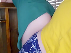 Hot Milf - Hairy Mature Milf Standing Missionary Home Sex