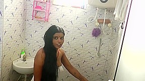 Hot desi shortfilm 190 - Aunty wet transparent nipple boob cleavage show