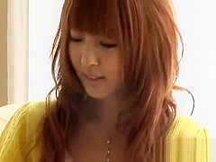 Hot fellatio from skinny Japanese