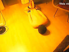 Hot 'n Sweaty Naked Hogtie