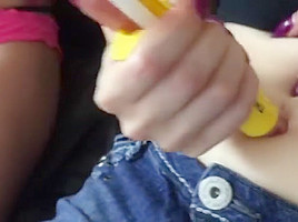 Hot navel play w/ the extractor