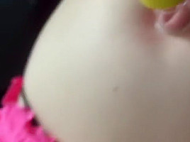 Hot navel play w/ the extractor