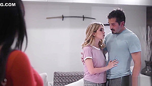 Hot teen 18+ fucked by a guy because of virtual machine
