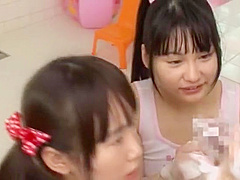 Hottest Japanese chick Ai Mizushima, Mamiru Momone in Amazing Fingering, Hardcore JAV clip