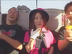Hottest Japanese chick Ruka Uehara in Horny Hairy, Gangbang JAV clip