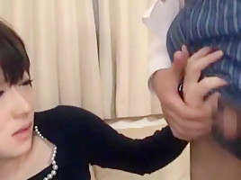 Hottest Japanese girl Shinobu Kasagi in Exotic Cunnilingus, Gangbang JAV clip