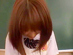 Hottest Japanese girl in Exotic Cunnilingus, Blowjob JAV scene