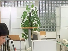Hottest Japanese model Nanako Hirai in Exotic Office, Blowjob/Fera JAV movie