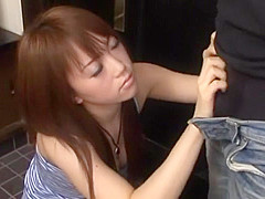 Hottest Japanese model Nazuna Otoi in Incredible Blowjob JAV clip