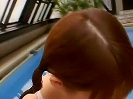 Hottest Japanese whore Miku Mizuhashi in Amazing Sports, Fingering JAV clip