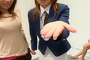 Hottest Japanese whore in Crazy Lesbian, Public JAV movie