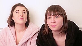 Hottest amateur Interview, Brunette adult clip