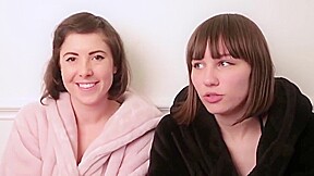 Hottest amateur Interview, Brunette adult clip