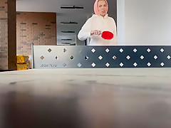 Hotwife Vika - Slut Wife Vika Substitutes Her Pussy For A Tennis Coach