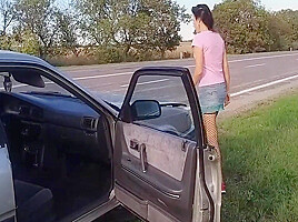 How I Orgasmed In My Step Retro Car 10 Min