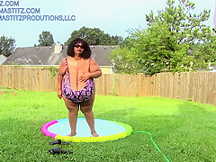 Huge Boobs And Norma Stitz - Water Fall Getting Wet