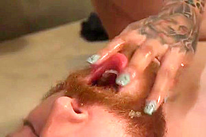 Huge dick ebony shemale doctor fucks patient