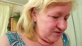 Huge granny is banged by her Step son on law