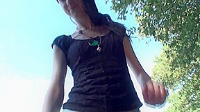 Human trampling mat for picnic by Foot Girls