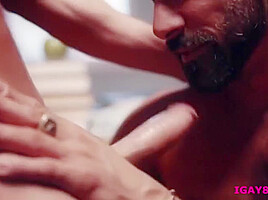 Hunk Guys Adam Ramzi And Tristan Hunterx Steamy Anal Sex